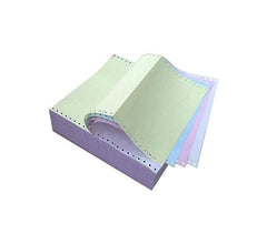 SF0011 Menu Paper 9.5 x 11 cm 4-ply White/Pink/Yellow/Green
