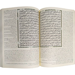 المختصر في التفسير مترجم الي اللغة الأردية مقاس 24*17 سم