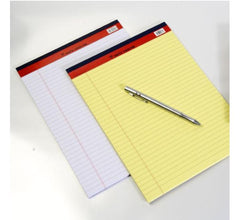 Sinarline PD02077 Yellow Legal Notebook, A4 Size, 50 Sheets per Office