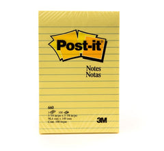 3M 660 Ruled Notebooks, 4 x 6