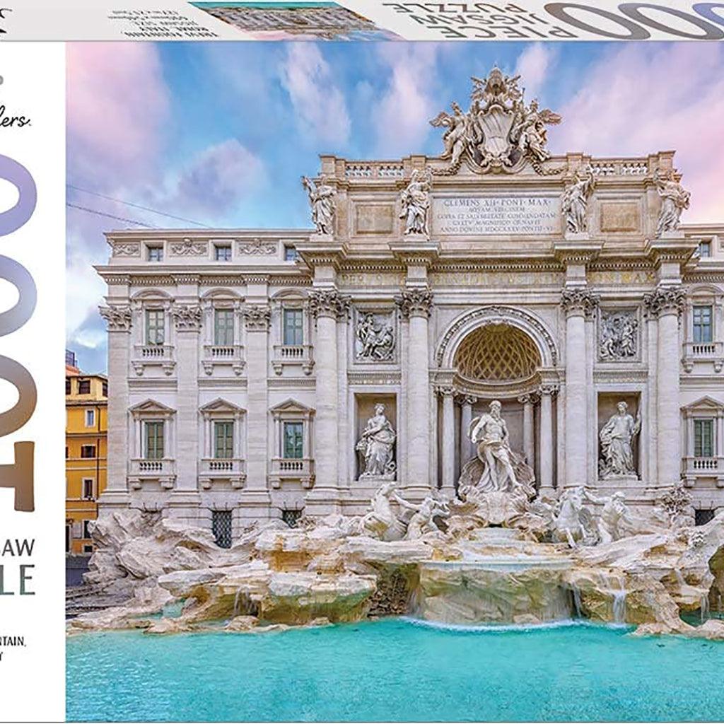 Trevi Fountain, Rome, Italy jigsaw puzzle in Waterfalls puzzles on