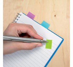 3M 680 1 ملصق ورقي - أحمر 1 بوصة × 1.7 بوصة، 50 ورقة