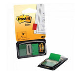 3M 680 3 ملصقات لاصقة - أخضر 1 بوصة × 1.7 بوصة، 50 ورقة