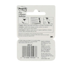 3M 680 23 علمًا لاصقًا أبيضًا فاتحًا 1 × 1.7