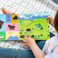 Let’s Go Home, Baby Panda – Interactive Sliding Counter Board Book for Babies and Toddlers
