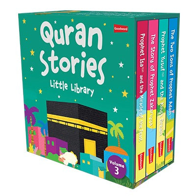 Quran Stories – Little Library Vol. 3 (Set of 4 Board Books)