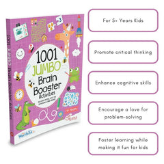 1001 Jumbo Brain Booster Activities – Fun Learning & Brain-Boosting Activity Book for Kids Ages 5–8