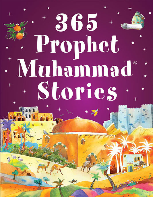365 Prophet Muhammad Stories is | beautifully illustrated collection of 365 stories from the life of Prophet Muhammad (ﷺ).