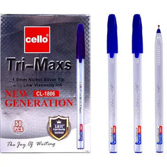 قلم حبر جاف – 1 مم Cello Tri-Maxs
