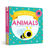 Follow Me & See: Animals – Interactive Sensory Book for Toddlers