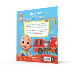 CoComelon Lane: The Great Big Fire Engine Picture Book – A Gentle Early-Learning Storybook About Feeling Worried