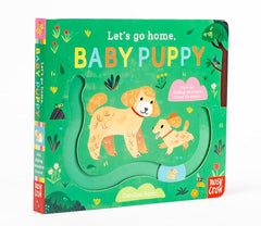 Let's Go Home, Baby Puppy – Interactive Sliding Counter Board Book for Babies and Toddlers
