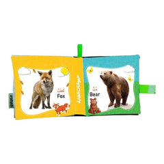 الكتاب القماشي - حيوانات الغابة