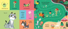Let's Go Home, Baby Puppy – Interactive Sliding Counter Board Book for Babies and Toddlers