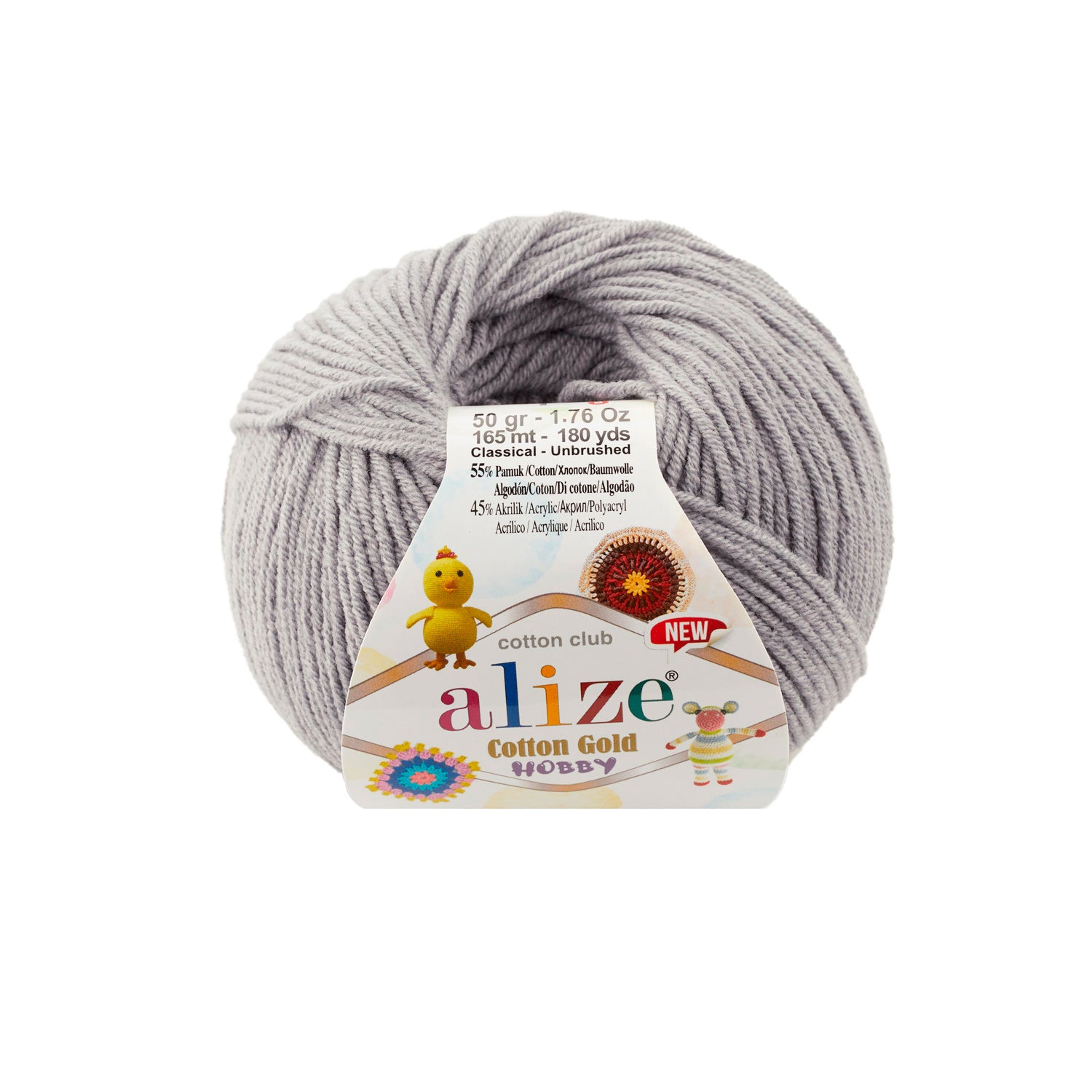 Alize Cotton Gold Hobby %55 Cotton %45 Acrylic 50 g 165 m