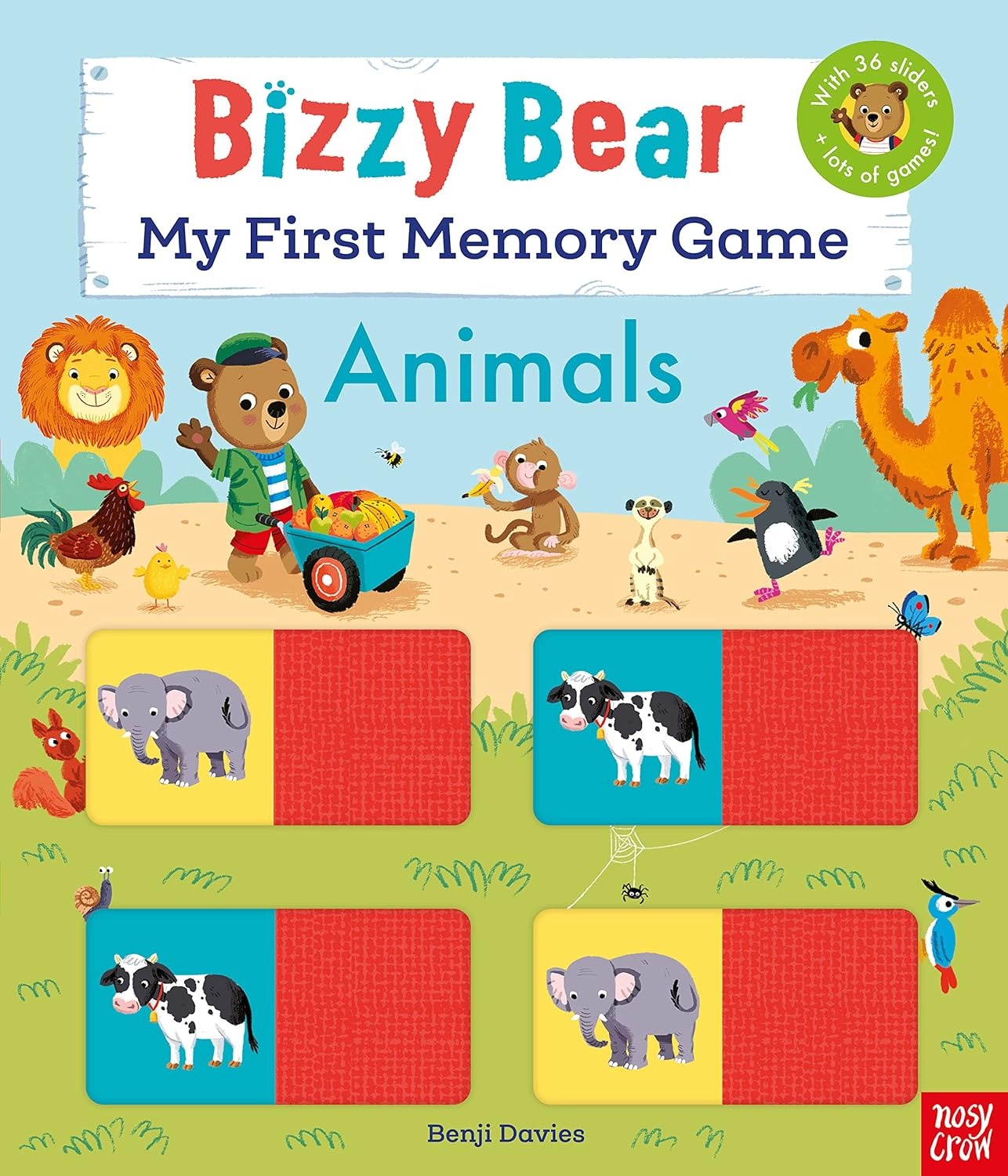 Bizzy Bear Memory Book Animals