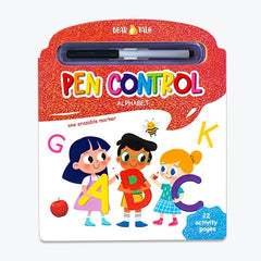 كتاب أبجدي (مع قلم قابل للمسح)