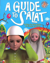 دليل الصلاة | كتاب تعليمي مبسط يساعد الأطفال والمبتدئين على تعلم كيفية أداء الصلاة بطريقة صحيحة وسهلة - انجليزي - Book Fanar