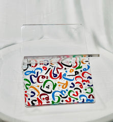 حامل مصحف أكريليك ملون