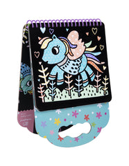 مجموعة تلوين مخملية - يونيكورن