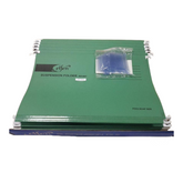 ملف تعليق فاخر من الفين 907، حجم كامل، عبوة من 50 قطعة، لون أخضر باهت