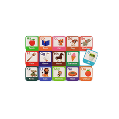 حقيبة تعليمية ممتعة مع قطع مغناطيسية - رسائلي وكلماتي الأولى