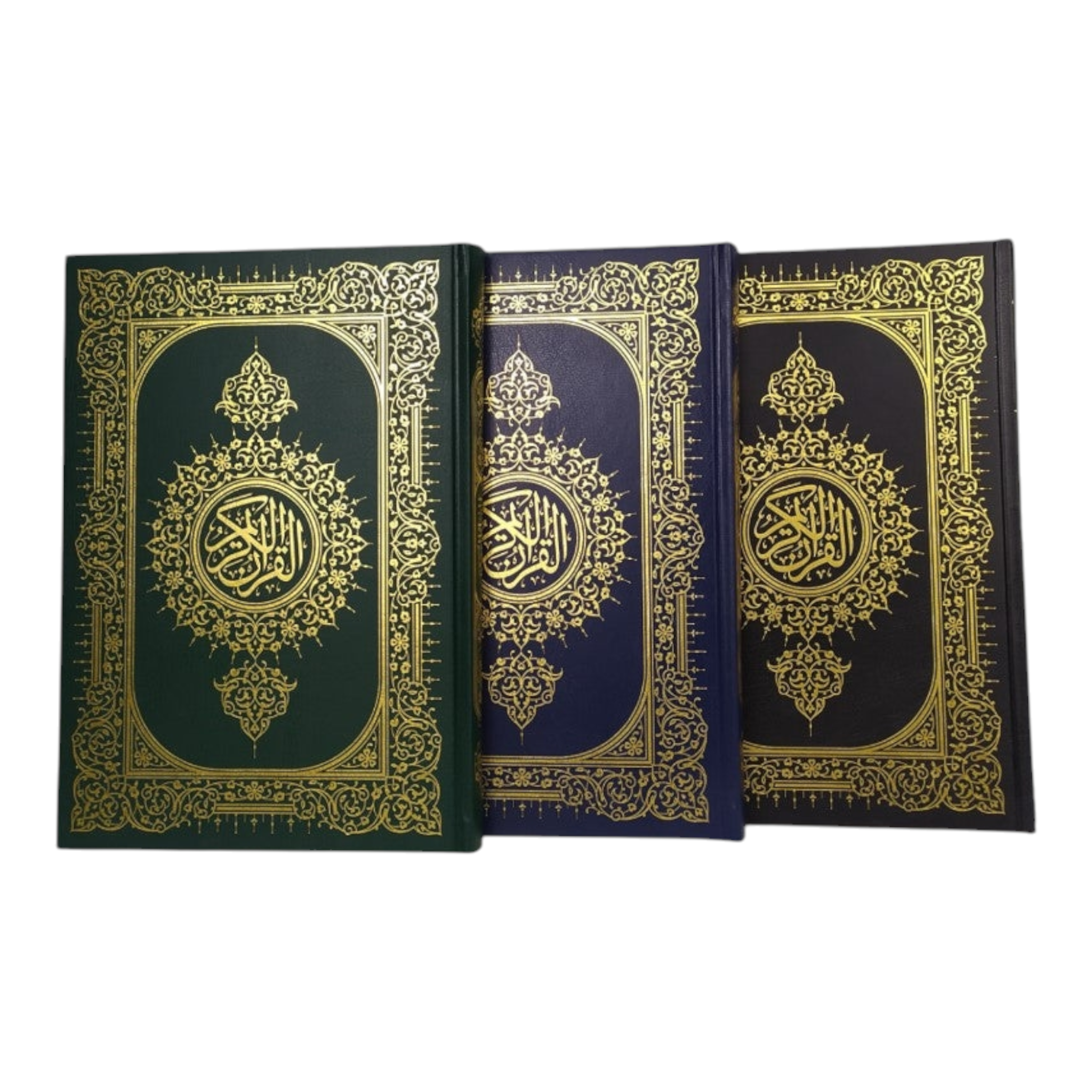 مصحف طباعة فاخرة 3 لون مقاس كبير 20 *28 سم - Book Fanar