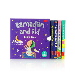 رمضان والعيد – صندوق هدايا (مجموعة من 4 كتب كرتونية) - انجليزي