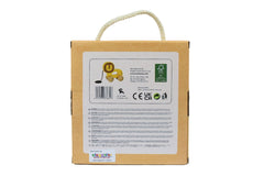 Pull Along wooden toy- Lion TJ008A - لعبة سحب الحيوانات الخشبية دار ملهمون للنشر والتوزيع