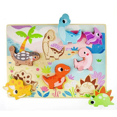 أحجية الديناصورات - 8 قطع