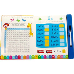 Times Tables – Wipe Clean | Reusable Multiplication Practice Book for Children
