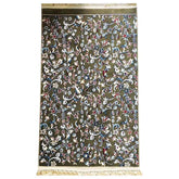 Al Rawdah Plain Premium Prayer Mat Green سجادة الروضة اخضر