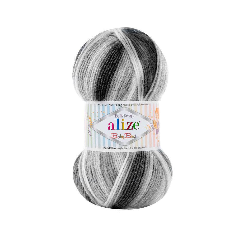 Alize - Baby Best Batik Acrylic Yarn 90% acrylic, 10% bamboo 100 g 262 yd