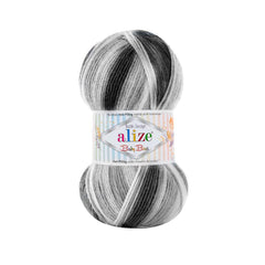 Alize - Baby Best Batik Acrylic Yarn 90% acrylic, 10% bamboo 100 g 262 yd