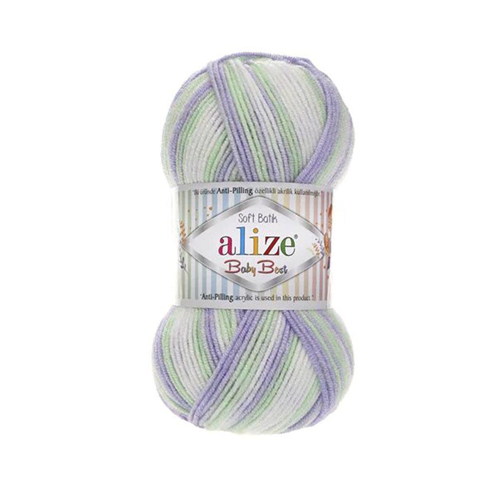 Alize - Baby Best Batik Acrylic Yarn 90% acrylic, 10% bamboo 100 g 262 yd