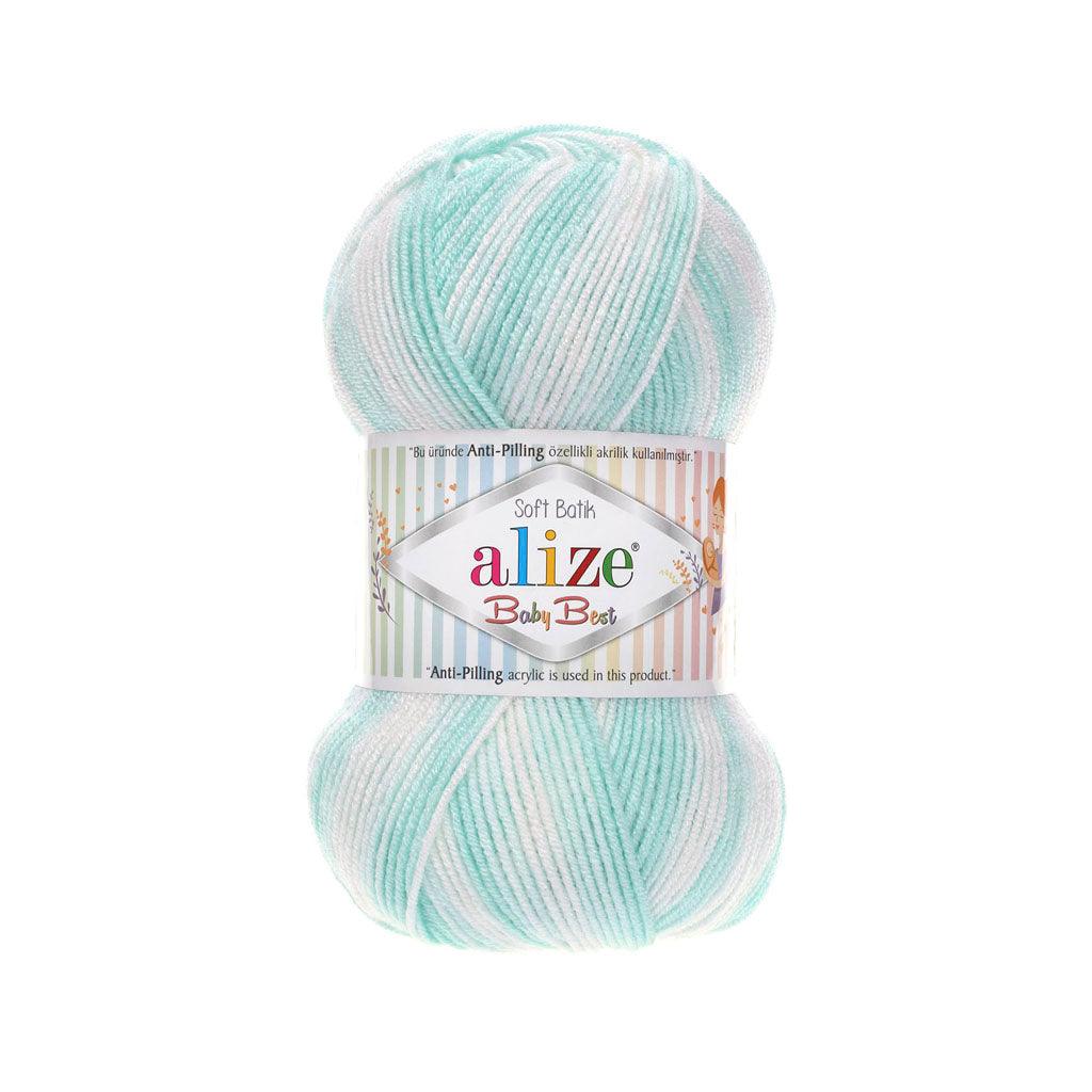 Alize - Baby Best Batik Acrylic Yarn 90% acrylic, 10% bamboo 100 g 262 yd