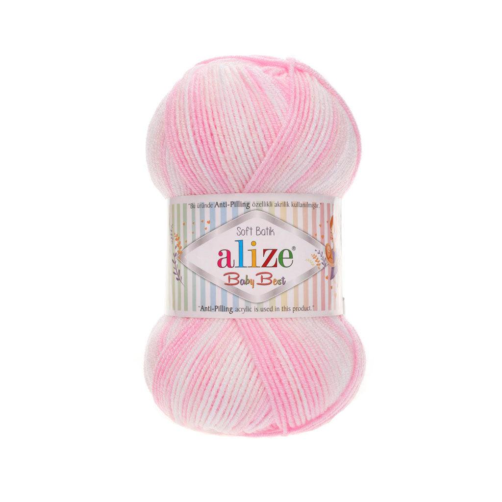Alize - Baby Best Batik Acrylic Yarn 90% acrylic, 10% bamboo 100 g 262 yd