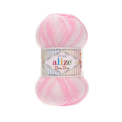 Alize - Baby Best Batik Acrylic Yarn 90% acrylic, 10% bamboo 100 g 262 yd