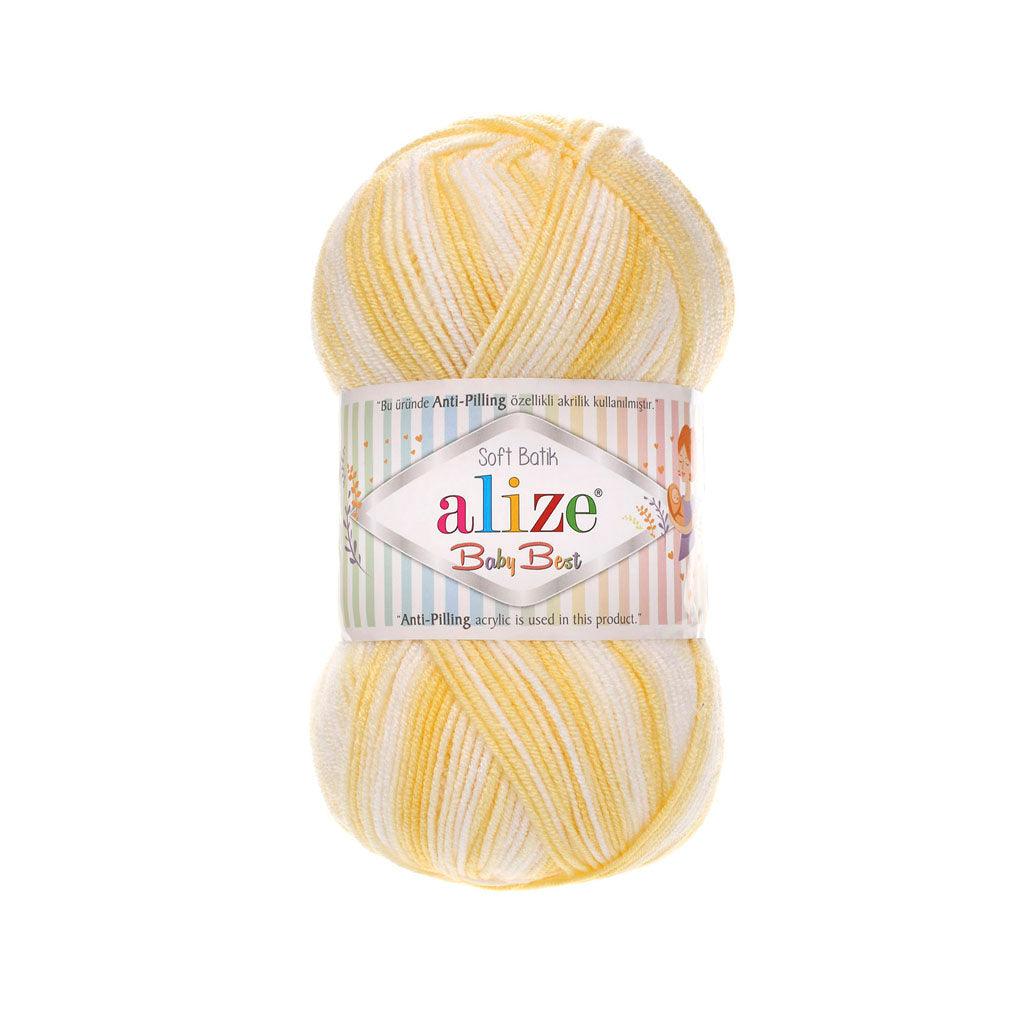 Alize - Baby Best Batik Acrylic Yarn 90% acrylic, 10% bamboo 100 g 262 yd