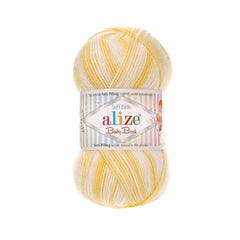 Alize - Baby Best Batik Acrylic Yarn 90% acrylic, 10% bamboo 100 g 262 yd
