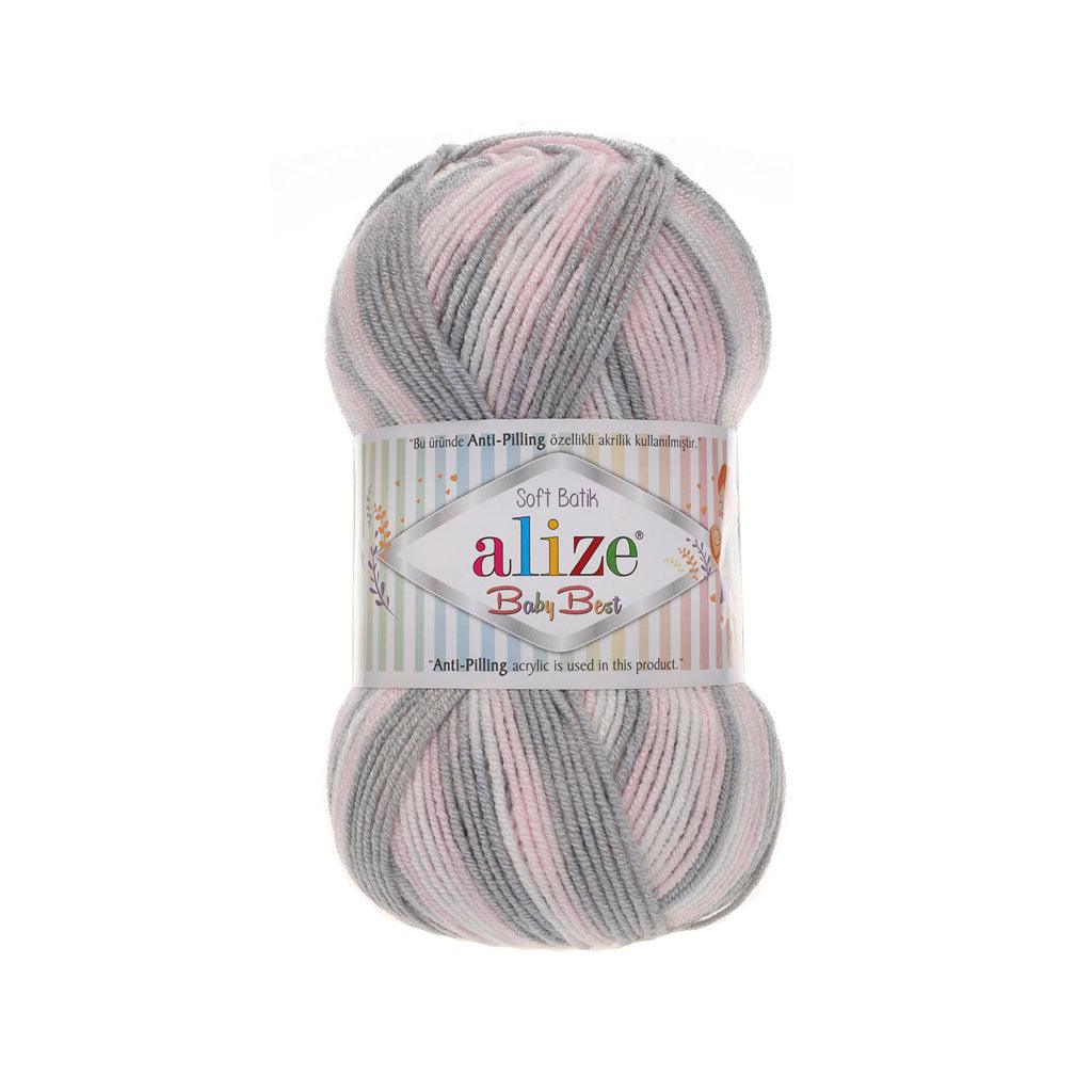 Alize - Baby Best Batik Acrylic Yarn 90% acrylic, 10% bamboo 100 g 262 yd