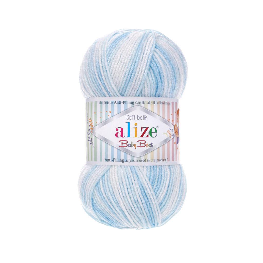 Alize - Baby Best Batik Acrylic Yarn 90% acrylic, 10% bamboo 100 g 262 yd