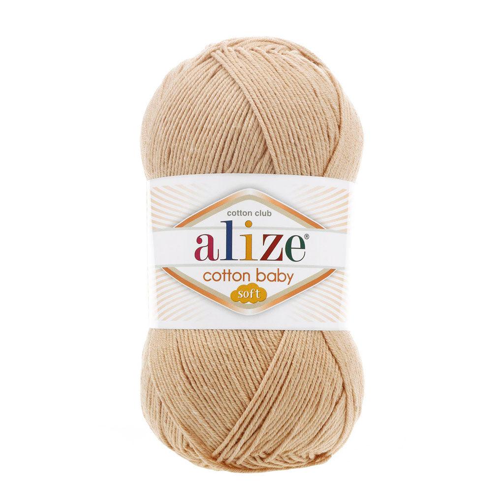 Alize Cotton Baby Soft Yarn 50% Cotton - 50% Acrylic 100 g - 270 m