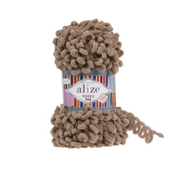 ALIZE - PUFFY FINE Yarn 100% MICRO POLYESTER 100 grams Book Fanar