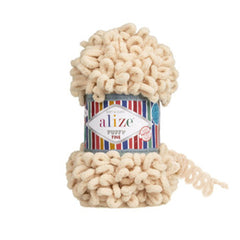 ALIZE - PUFFY FINE Yarn 100% MICRO POLYESTER 100 grams Book Fanar