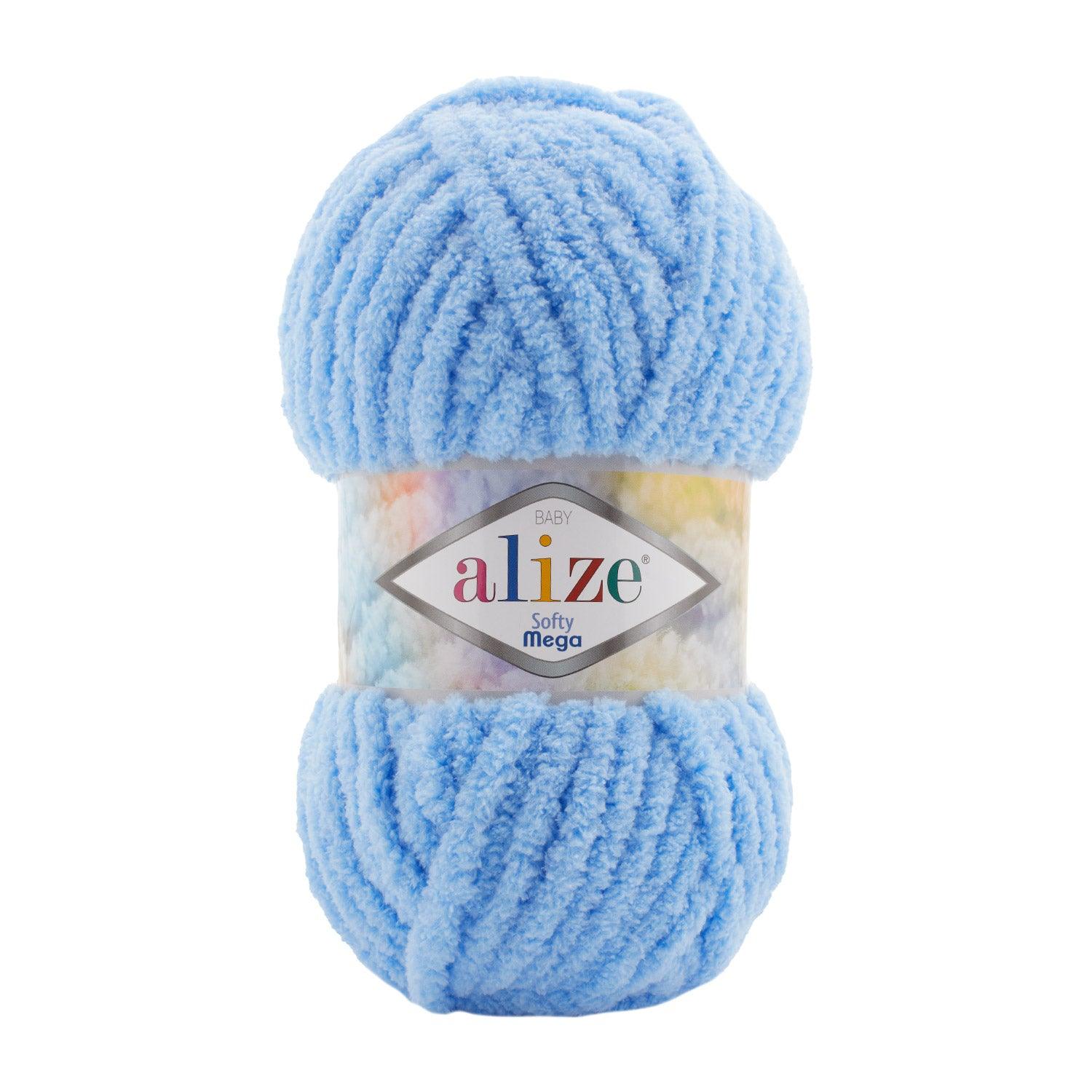Alize - SOFTY MEGA 100% Micropolyester Yarn 100 g - 70 m Book Fanar