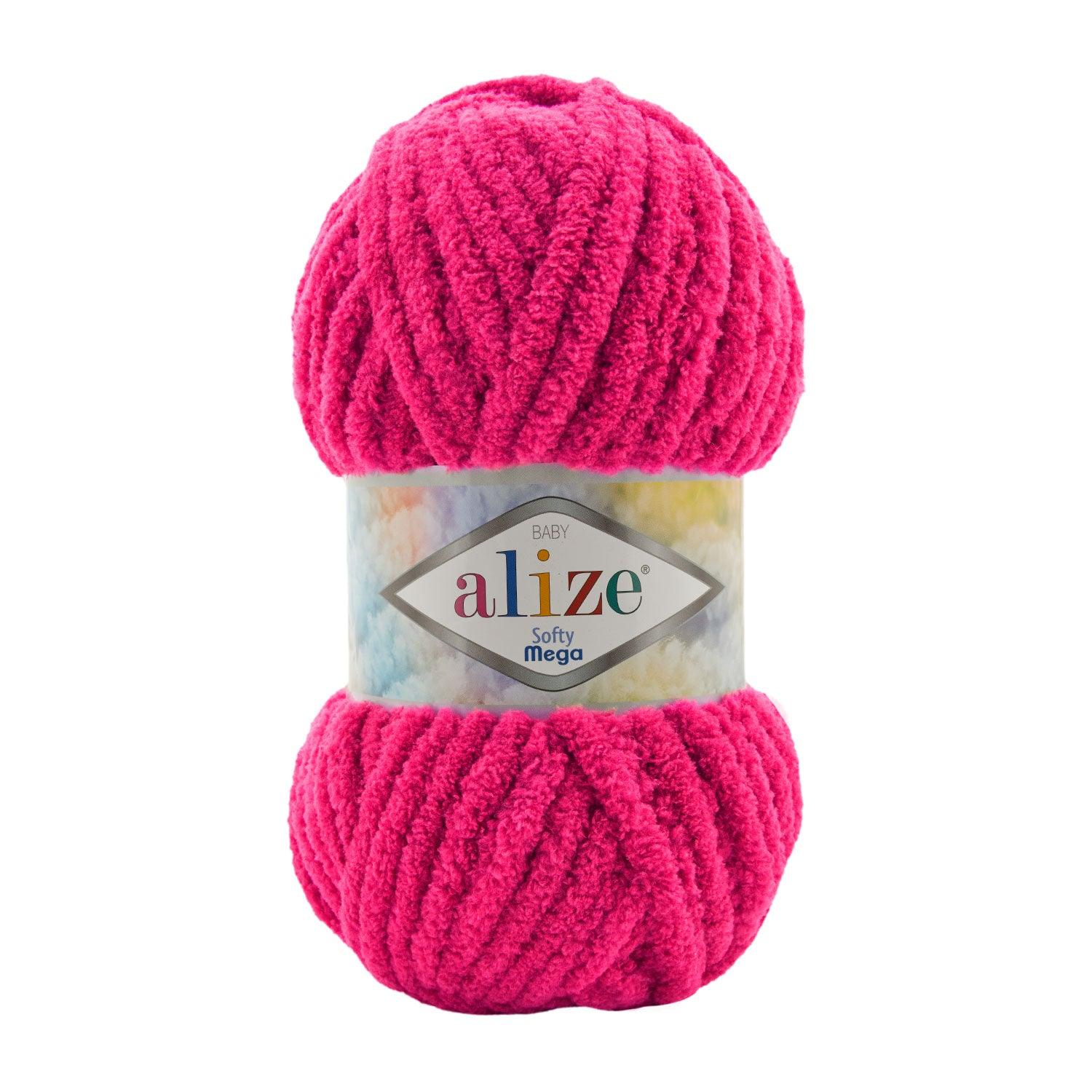 Alize - SOFTY MEGA 100% Micropolyester Yarn 100 g - 70 m Book Fanar