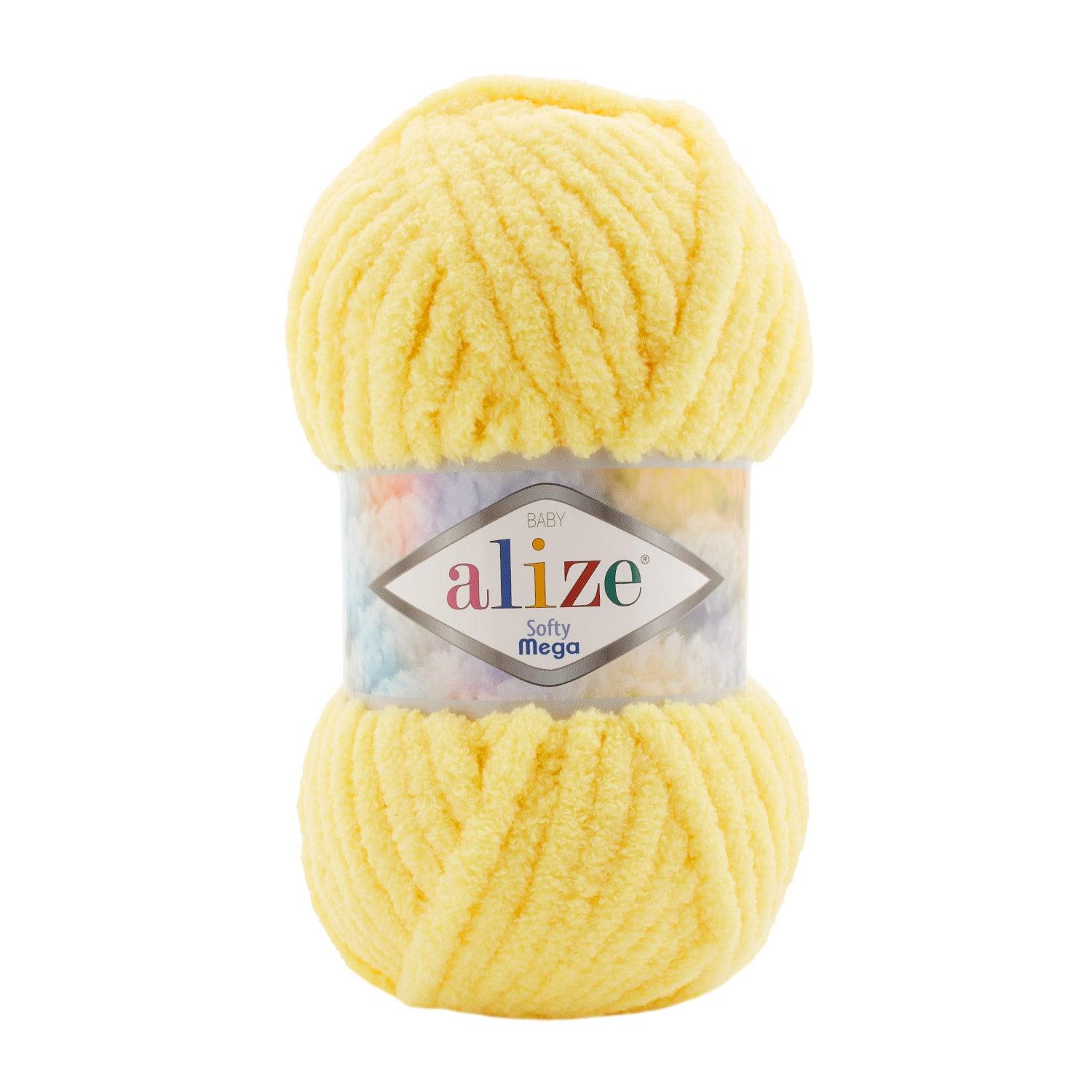 Alize - SOFTY MEGA 100% Micropolyester Yarn 100 g - 70 m Book Fanar