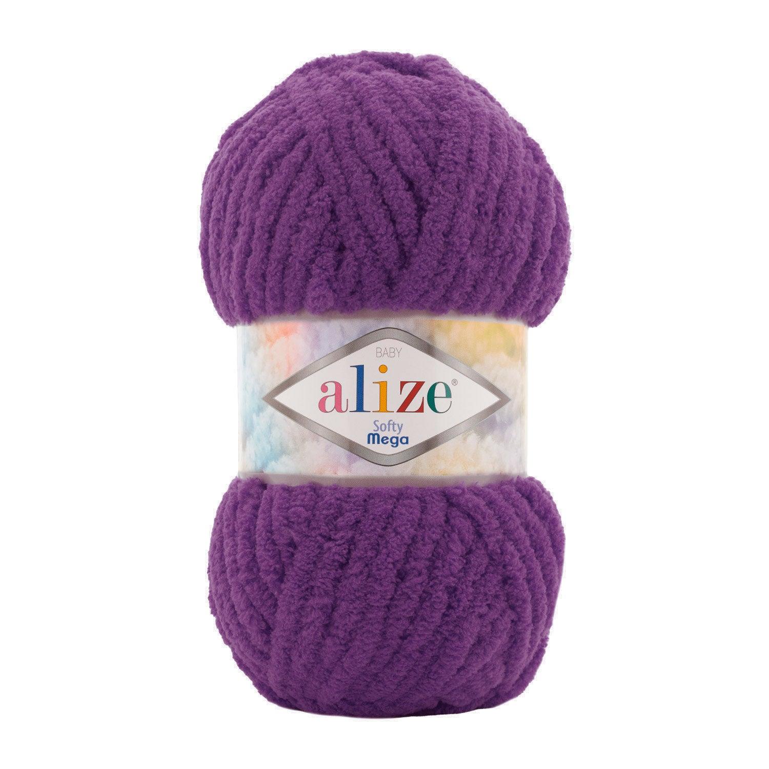 Alize - SOFTY MEGA 100% Micropolyester Yarn 100 g - 70 m Book Fanar