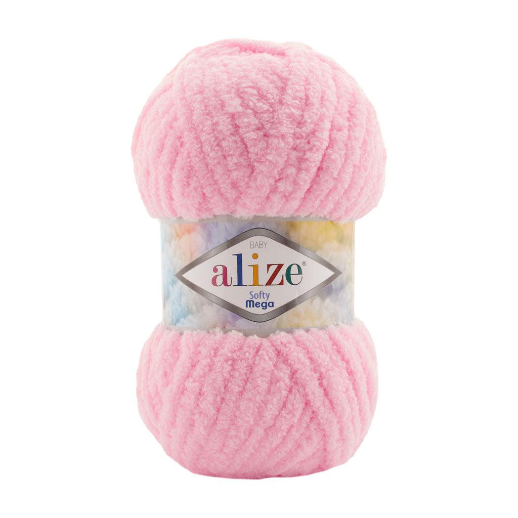 Alize - SOFTY MEGA 100% Micropolyester Yarn 100 g - 70 m Book Fanar